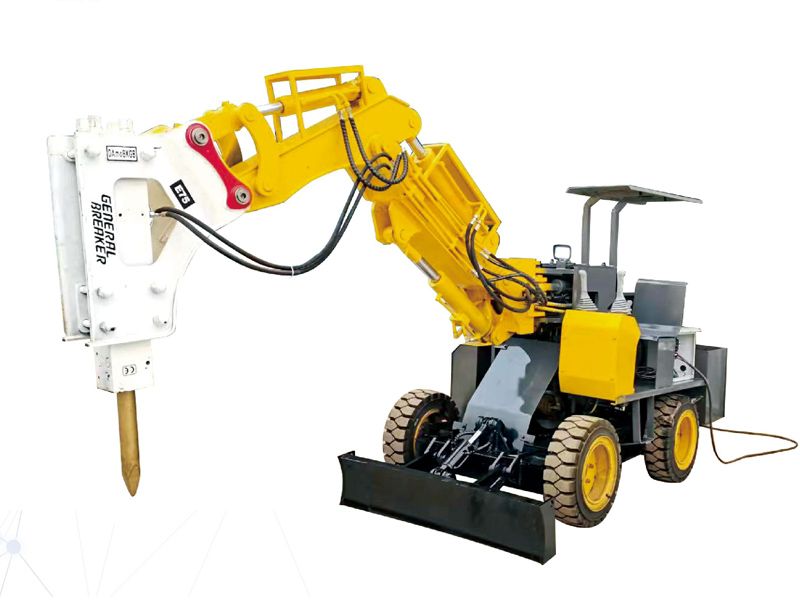 CSP-75輪胎式巷道掘進(jìn)破碎機(jī)